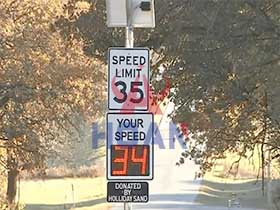 Radar Speed Sign